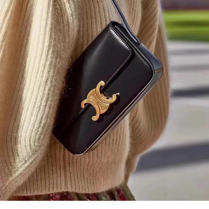 Túi CE.LINE Kẹp Nách Lót Da Chuẩn Xịn Size 20cm 102