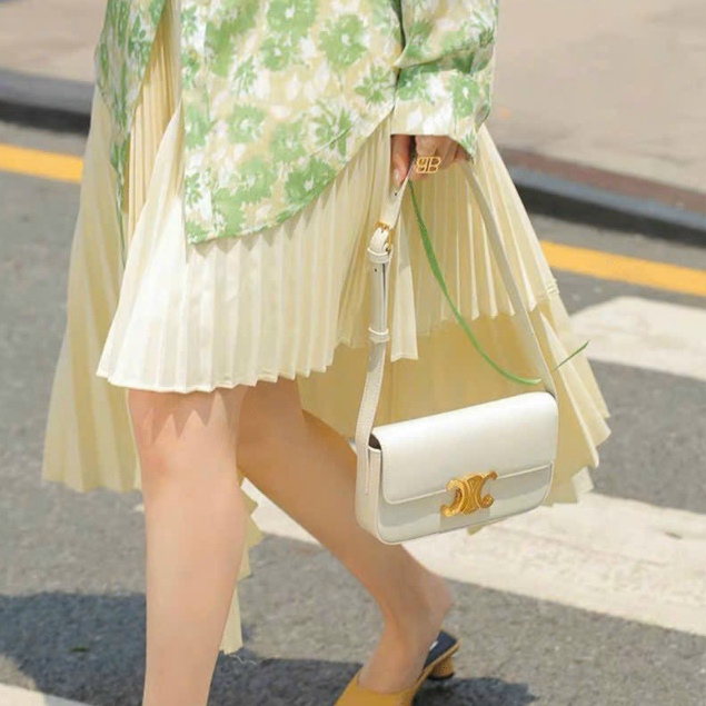 Túi CE.LINE Kẹp Nách Lót Da Chuẩn Xịn Size 20cm 102