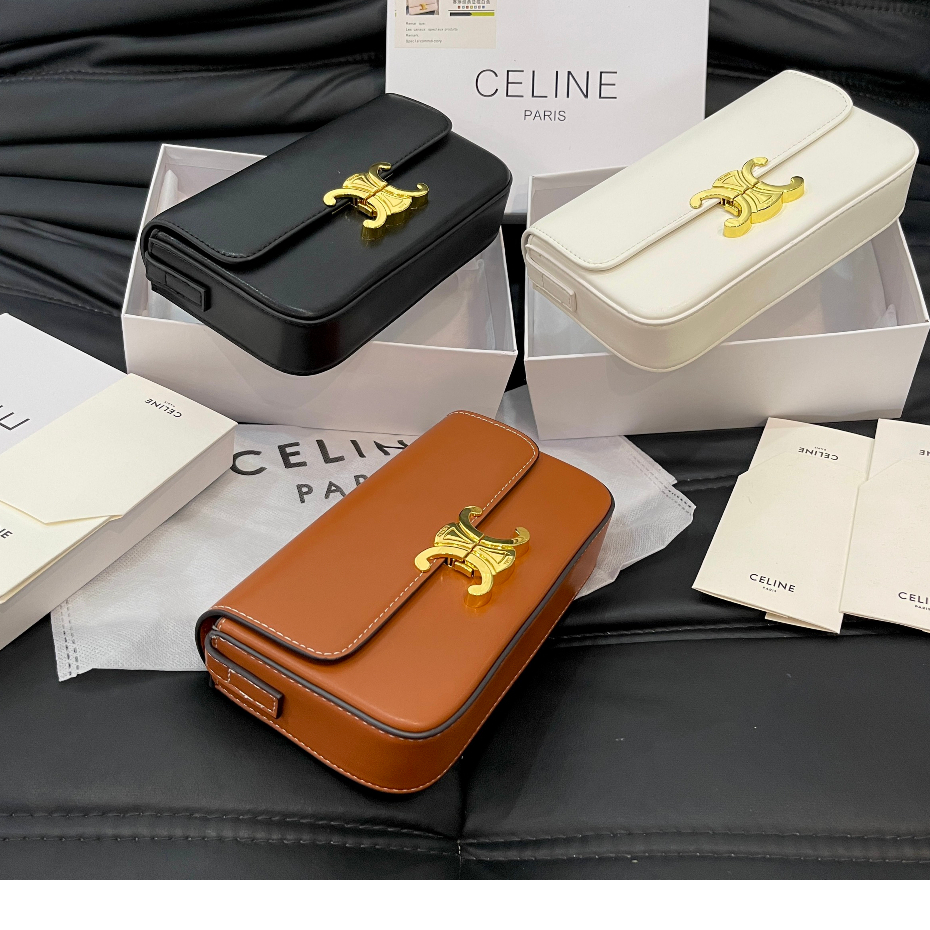 Túi CE.LINE Kẹp Nách Lót Da Chuẩn Xịn Size 20cm 102