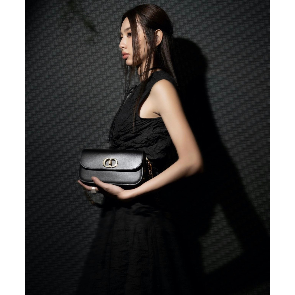 TÚI DI'ORRR  AVENUE SUPER VIP SIZE 23  KÈM RUY BĂNG