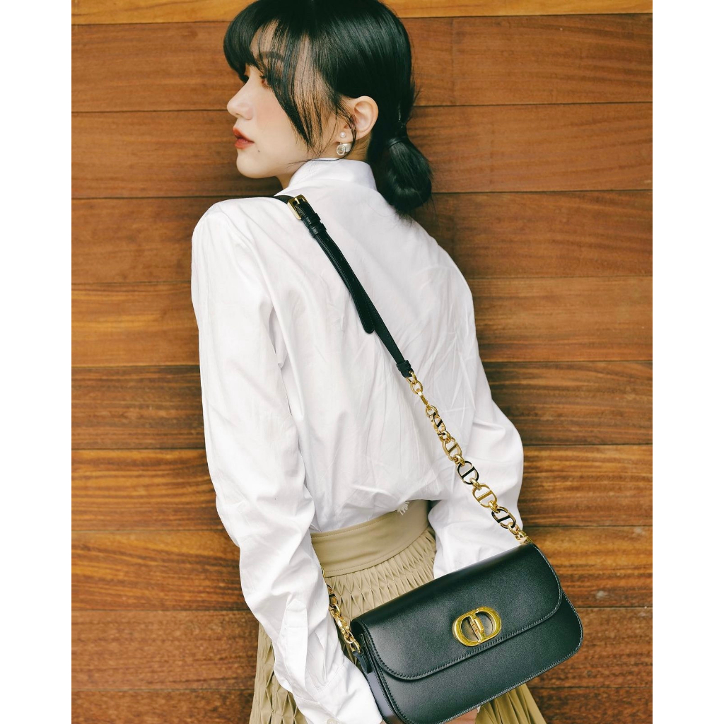 TÚI DI'ORRR  AVENUE SUPER VIP SIZE 23  KÈM RUY BĂNG