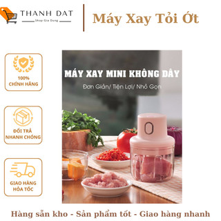 Máy xay tỏi ớt -Xay mini đa năng Bằng điện 3 lưỡi dao, dung tích 250ml, công suất 45W 💥SIÊU HOT💥