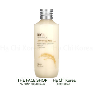 Sữa dưỡng gạo Rice Ceramide Moisturizing Emulsion The Face Shop