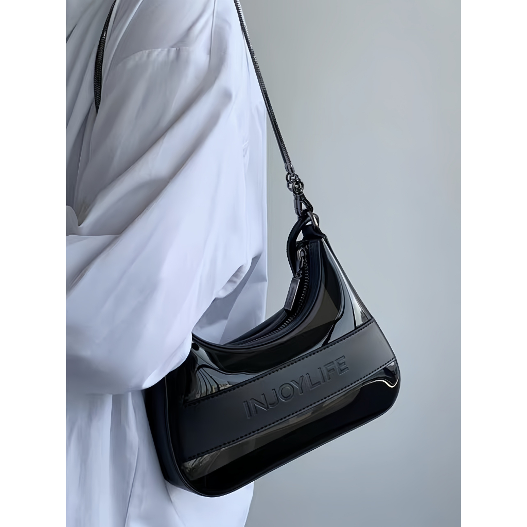 Túi xách nữ hình thang bo tròn INJOYLIFE cá tính YIMI Túi xách thời trang