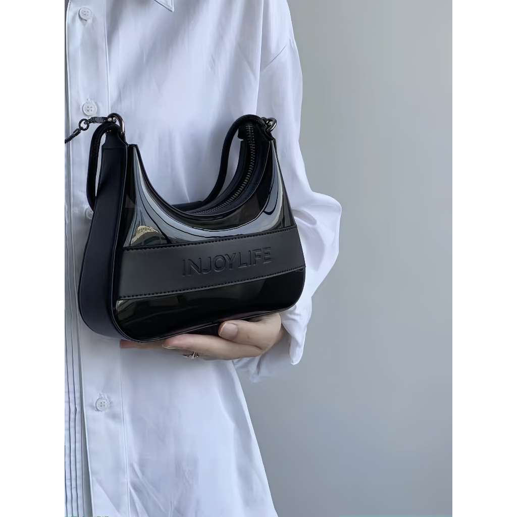 Túi xách nữ hình thang bo tròn INJOYLIFE cá tính YIMI Túi xách thời trang
