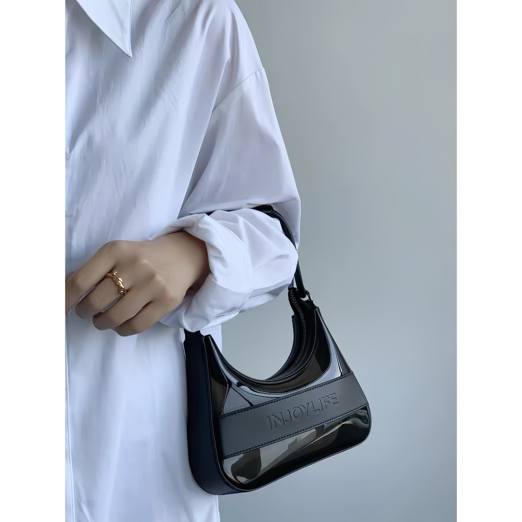 Túi xách nữ hình thang bo tròn INJOYLIFE cá tính YIMI Túi xách thời trang