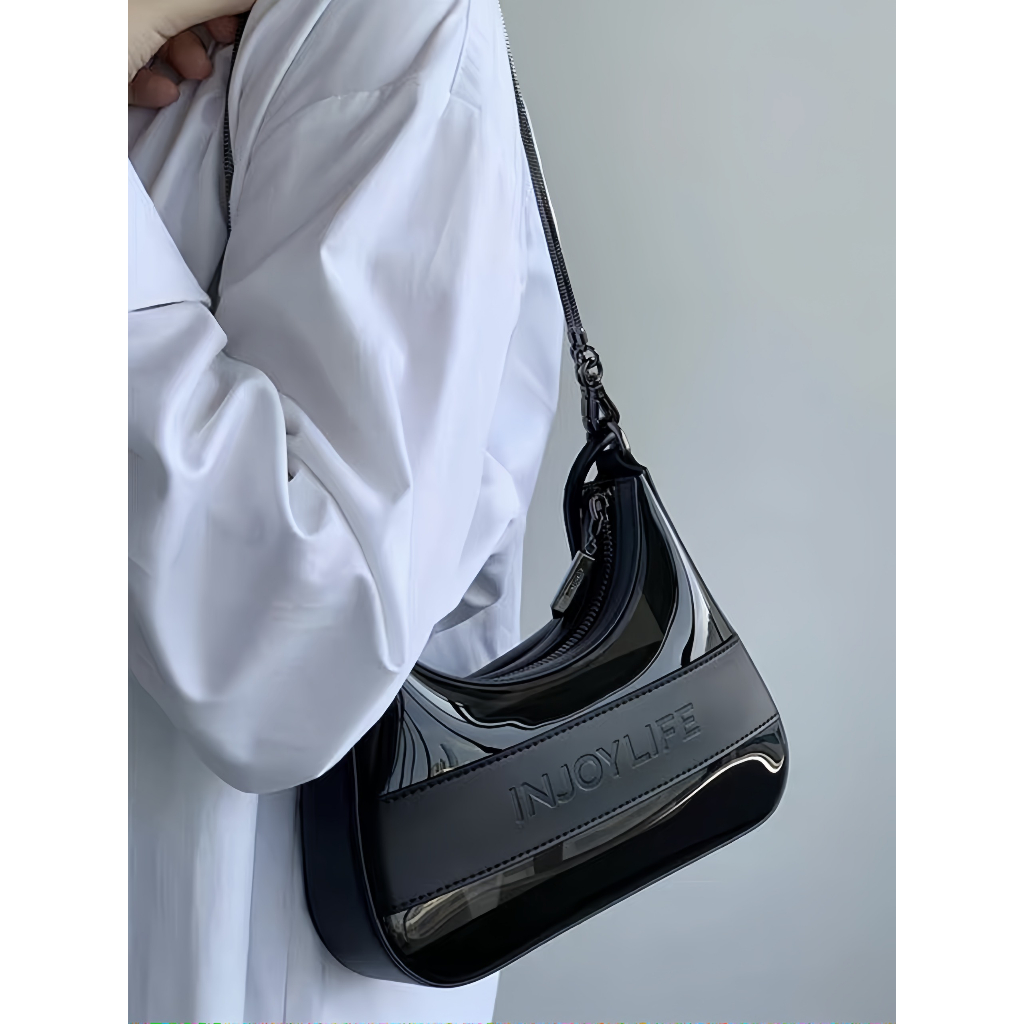 Túi xách nữ hình thang bo tròn INJOYLIFE cá tính YIMI Túi xách thời trang