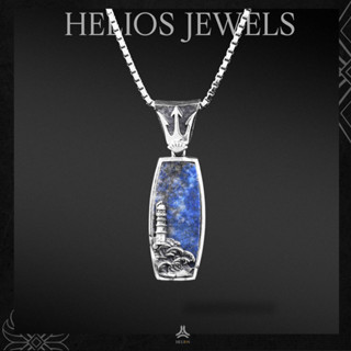 Mặt dây chuyền bạc nam, nữ HeliSilver Orientate Helios Original S925 DCBN088