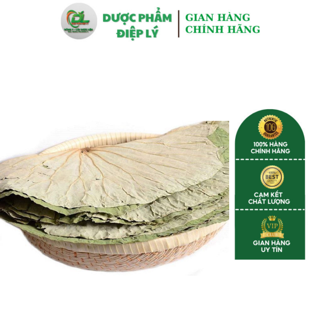 Dược Liệu Đông Y Lá Sen Khô Sấy Khô Gói 1kg Giúp Hỗ Trợ Giảm Cân, Giảm Mỡ Máu, Hỗ Trợ Hạ Huyết Áp