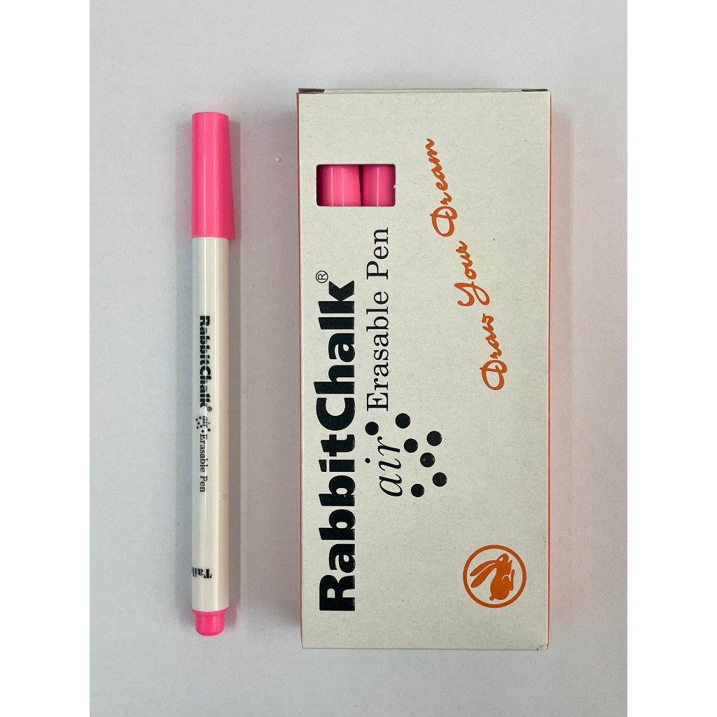 Bút lông đánh dấu lên vải Rabbit chalk (토끼표 바보펜)