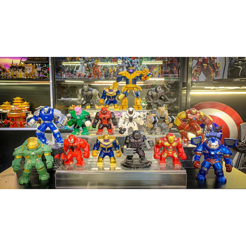 Lego Thanos mô hình Marvel bộ sưu tập mini figure