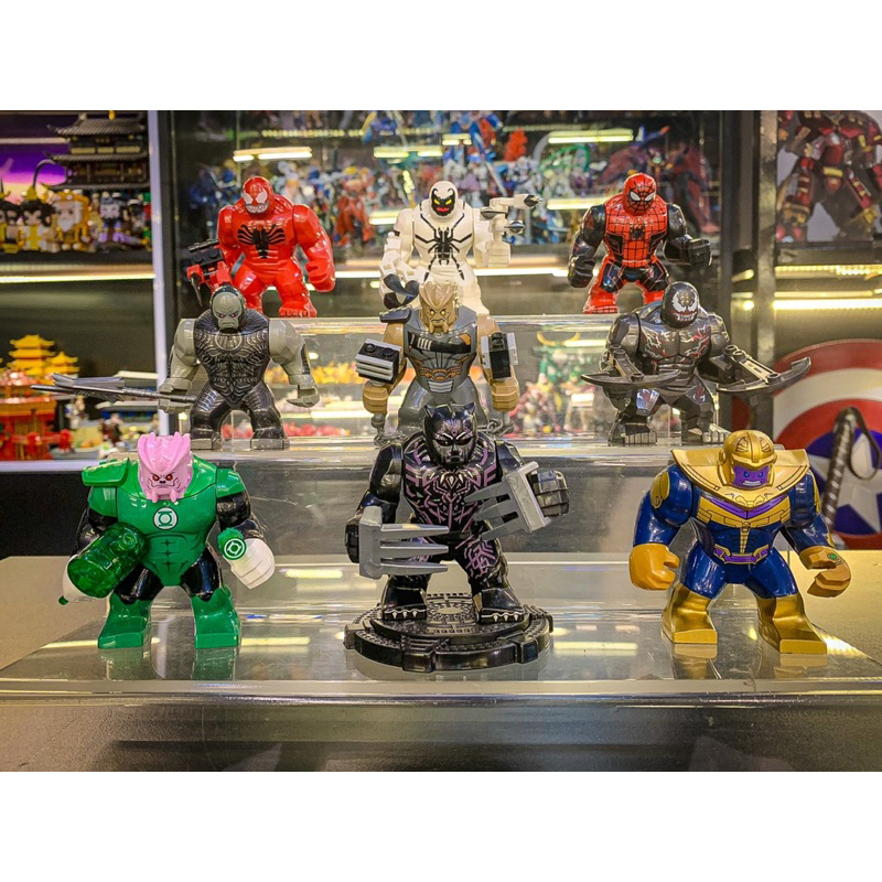 Lego Thanos mô hình Marvel bộ sưu tập mini figure