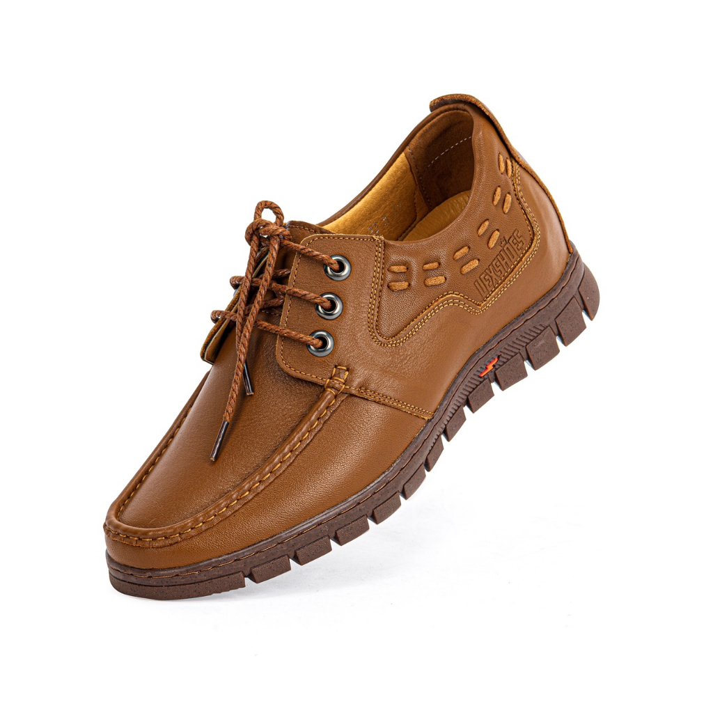 Giày tăng chiều cao bí mật LEXSHOES giày da bò LEX23 cao cấp bảo hành 2 năm