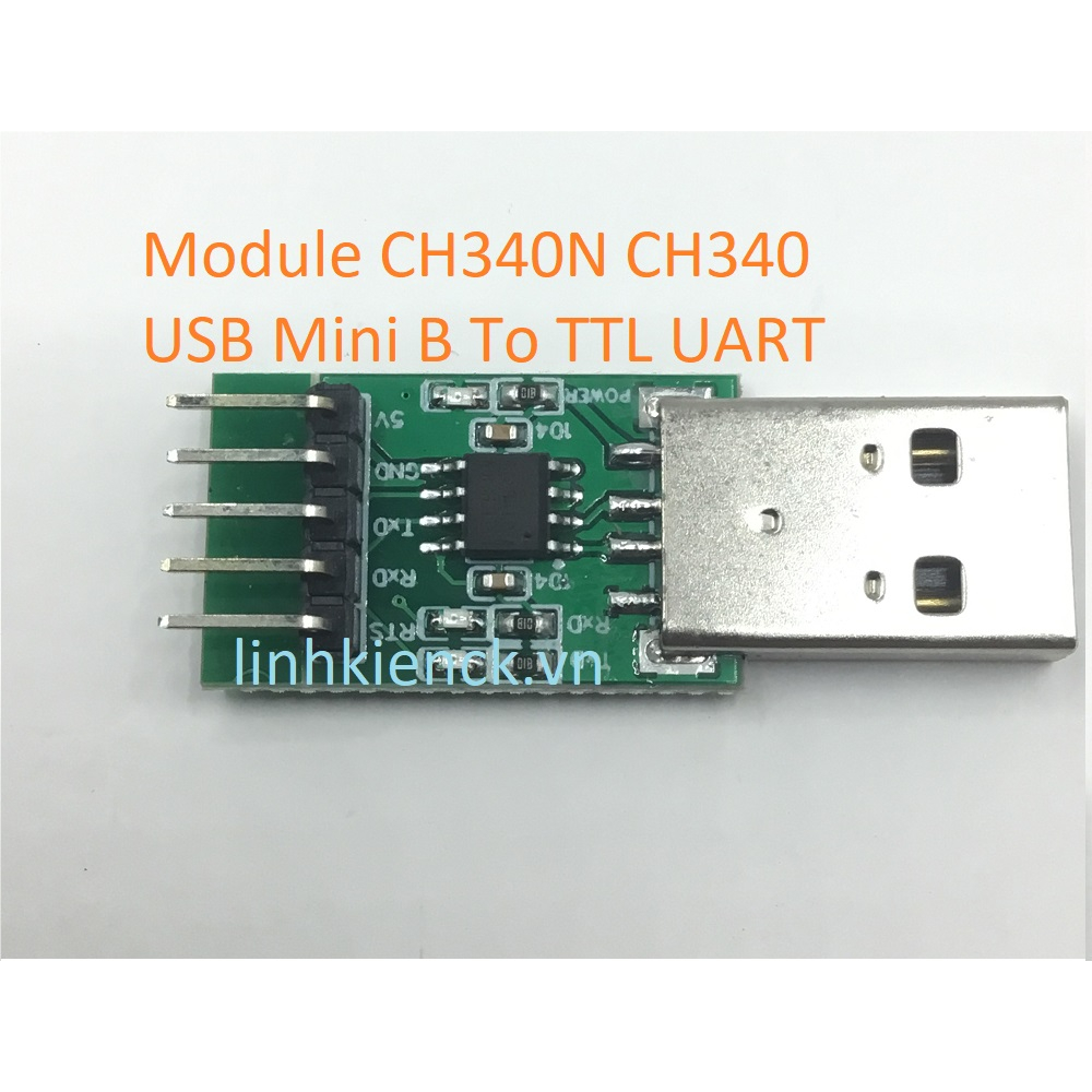 Module ch340n ch340 Chuyển Đổi  USB Mini B To TTL UART