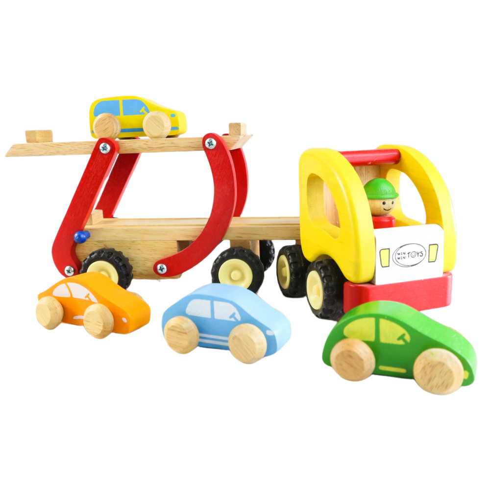 Đồ chơi gỗ Xe hai tầng | Winwintoys 67292 | Phát triển vận động và trí tưởng tượng | Đạt tiêu chuẩn CE và TCVN