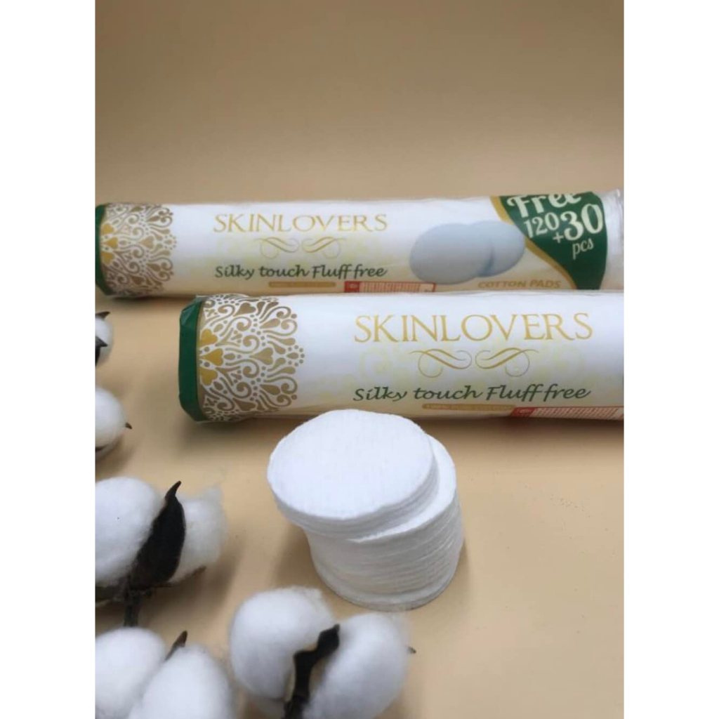 Bông tẩy trang Skinlovers Thổ Nhĩ Kỳ 100% tự nhiên SKLV5044 120+30 miếng