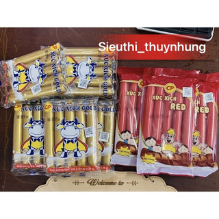 Xúc xích ăn liền red cp tiệt trùng gói 100g