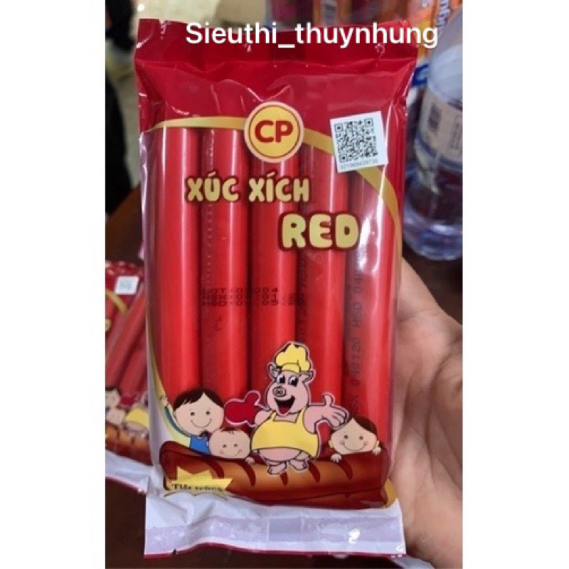 Xúc Xích Ăn Liền Red CP Tiệt Trùng Gói 100g