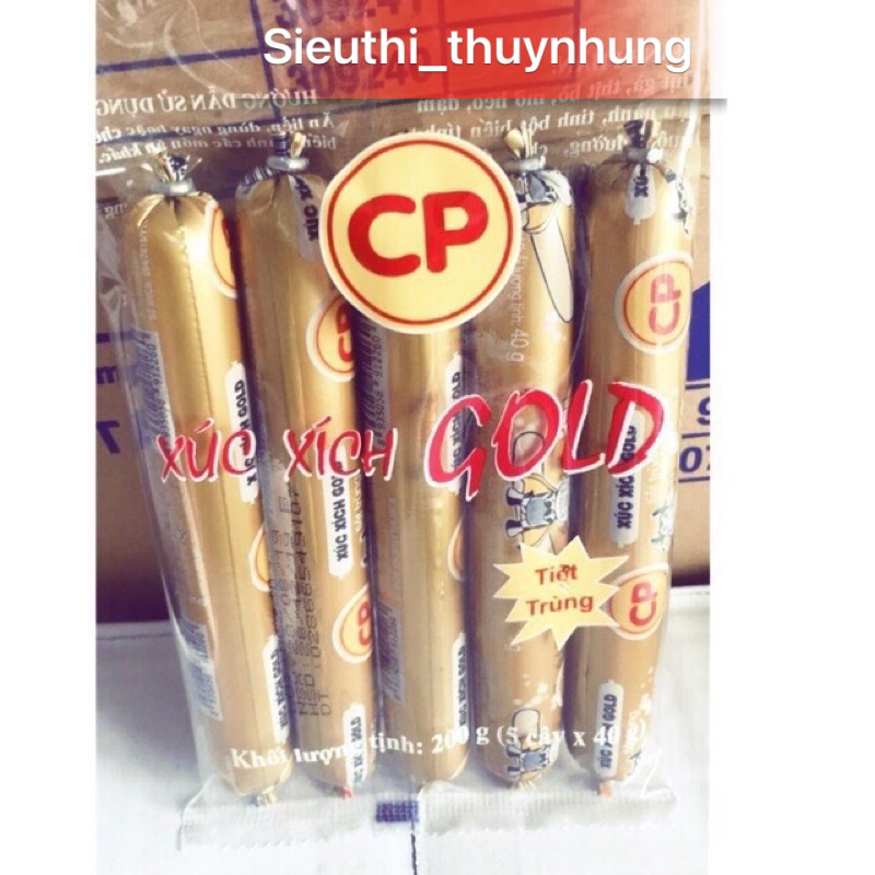 Xúc Xích Ăn Liền Red CP Tiệt Trùng Gói 100g