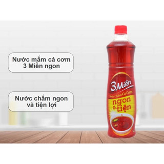 Nước chấm cá cơm 3 Miền chai 800ml