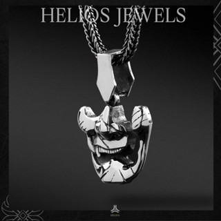  Mặt dây chuyền bạc nam nữ HeliSilver GHOST BUSHIDO Helios Original S925 DCBN068 