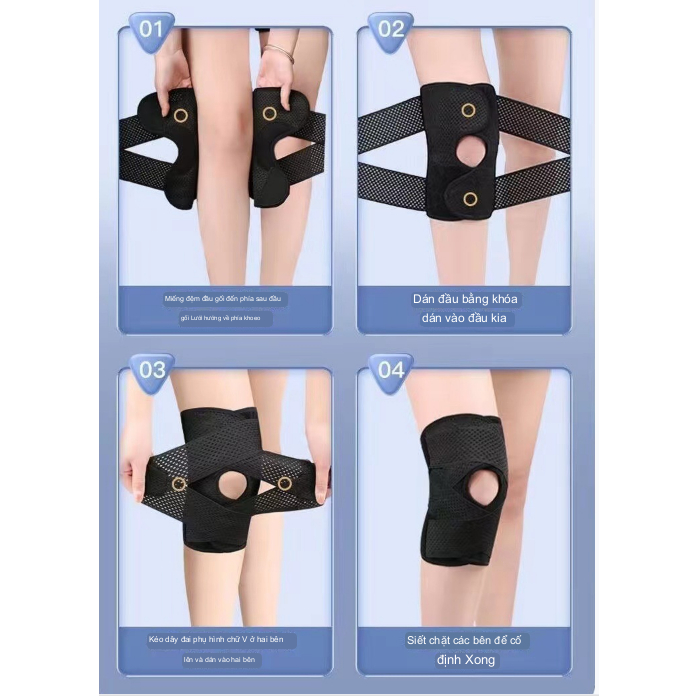 Đai Gối Seruna Bảo Vệ Khớp Thoáng Mát Co Giãn Tốt Dr.Ankle Công Nghệ Nhật Bản Size XL  ☘️AsiaMart88 ☘️