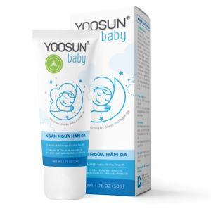 YOOSUN BABY - Kem bôi da cho bé giúp ngăn ngừa hăm da, hăm tã, Làm dịu da khi bị ngứa, dị ứng, mẩn đỏ cho bé (Tuýp 50g)