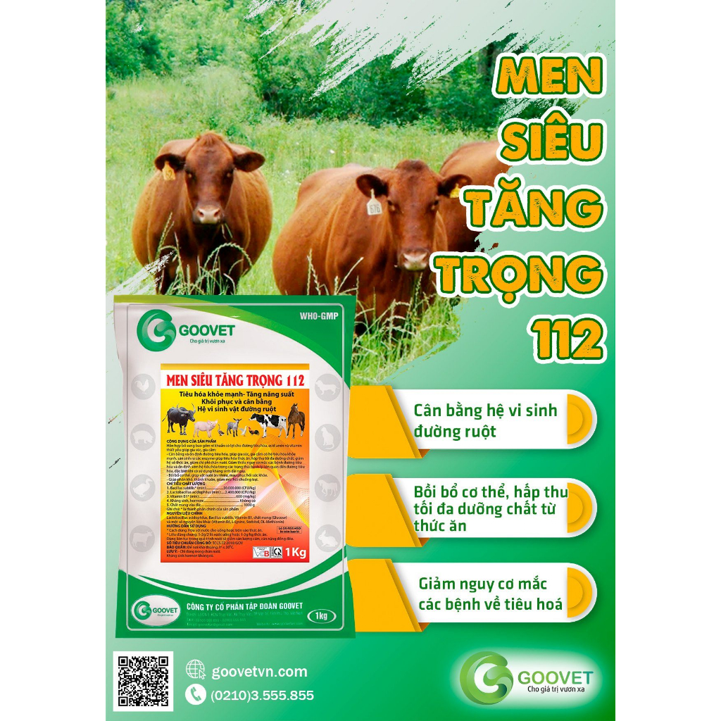 1KG MEN SIÊU TĂNG TRỌNG - GIẢM MÙI HÔI