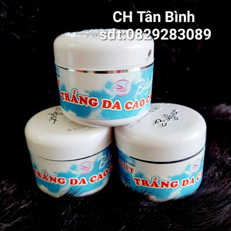 kem trắng da toàn thân hoa việt Bilget 45g làm trắng da không ăn nắng giúp da toàn thân nhanh chóng sản phẩm chính hãng