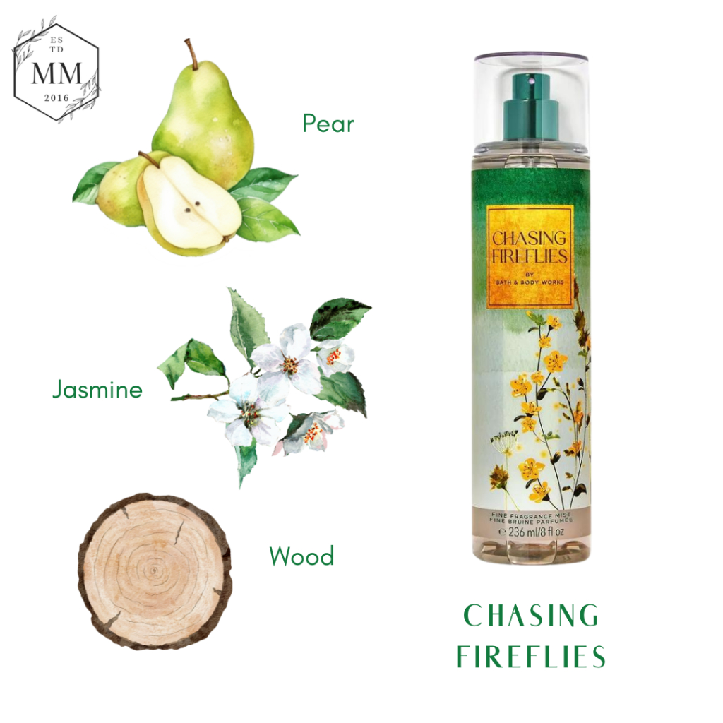 Chasing Fireflies - Bộ sản phẩm xịt thơm Bath & Body Works