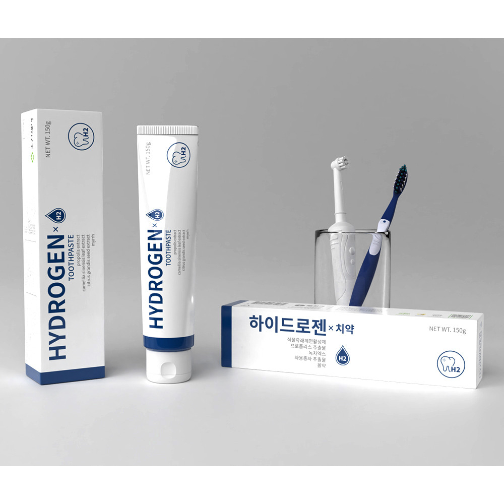 Kem Đánh Răng Thảo Dược Hàn Quốc Hydrogen 150g