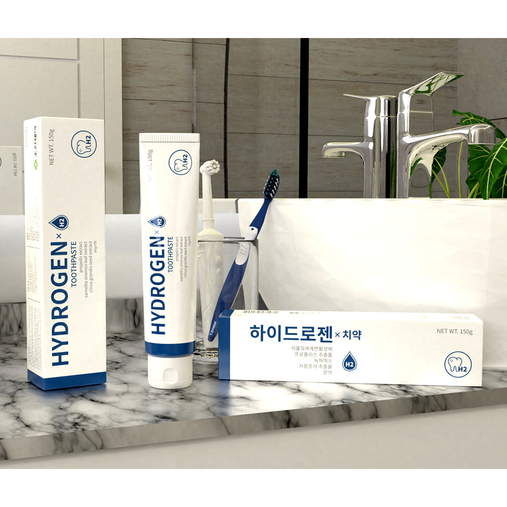 Kem Đánh Răng Thảo Dược Hàn Quốc Hydrogen 150g