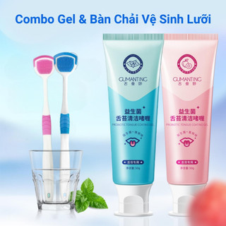 Đồ Cạo Lưỡi Vệ Sinh Chăm Sóc Răng Miệng Chính Hãng, Bàn Chải Vệ Sinh Lưỡi Loại Sạch 99% Vi Khuẩn Ngăn Ngừa Hôi Miệng