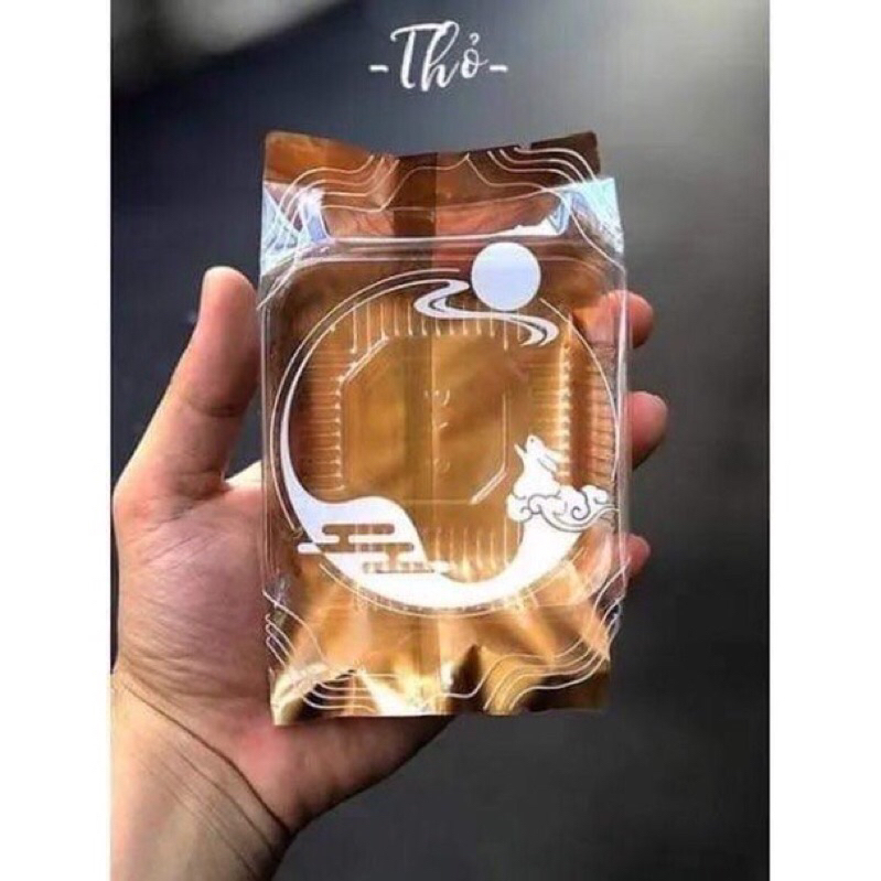 Combo 10 khay túi đưng bánh trung thu 150g tặng hút ẩm