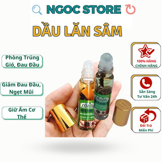 [ Combo 6 chai ] Dầu Lăn Sâm GREEN HERB OIL Thái Lan