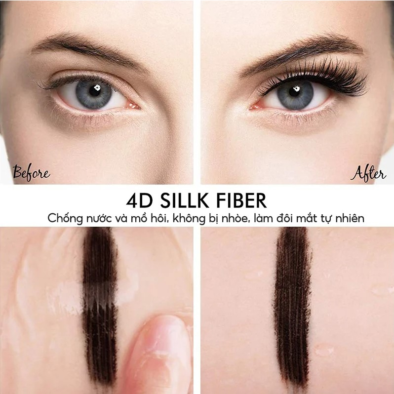 Mascara Làm Cong Và Dài Mi ZEESEA Multi-effect Mascara Black 4g