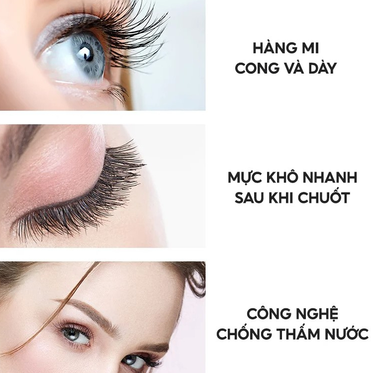Mascara Làm Cong Và Dài Mi ZEESEA Multi-effect Mascara Black 4g