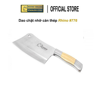 Dao chặt cán thép Rhino 776 Thái Lan cao cấp nặng 450gram