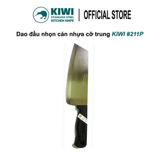 [Chính hãng có bảo hành] Dao thái thịt Kiwi Thái Lan cán nhựa Ms 211-P