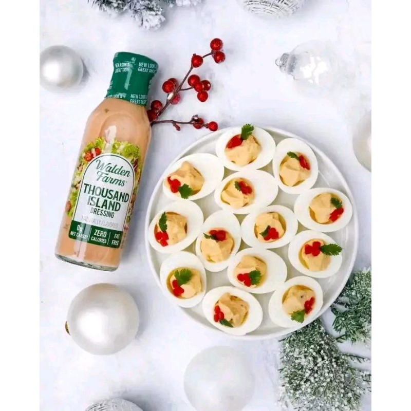 Sốt salad ăn kiêng keto Walden Farms 0 calo, 0 đường, 0 cholesterol dòng cao cấp