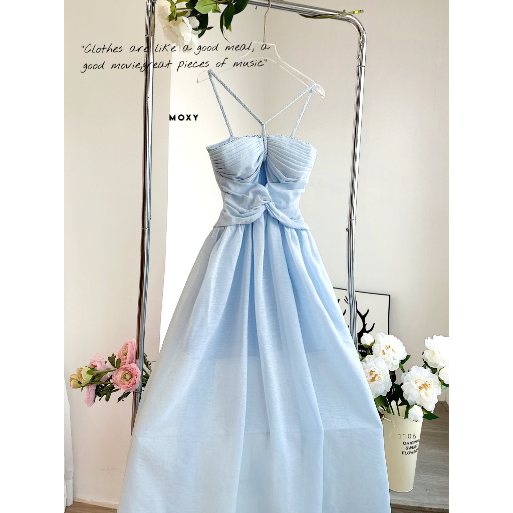 MOST1106-Đầm Maxi Linen