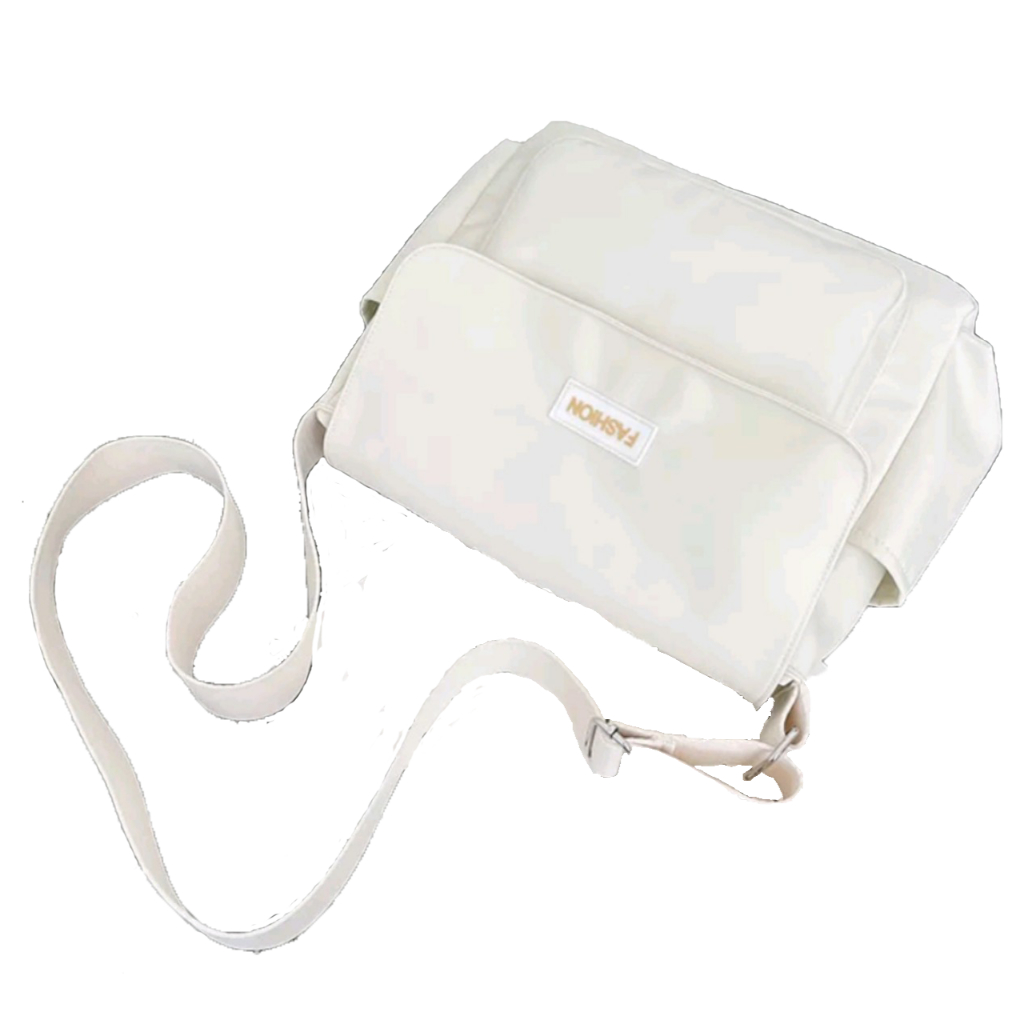 Túi đeo chéo trượt nước vải dù nilon nam nữ unisex chống nước dây kéo đựng sách a4 đi học đi chơi phong cách ulzzang