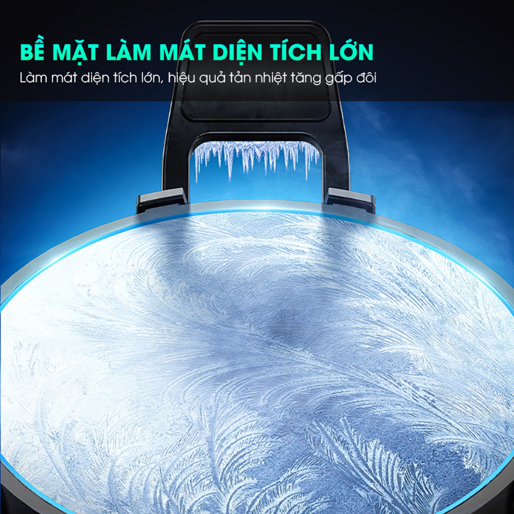 Quạt tản nhiệt điện thoại sò lạnh MEMO DLA6 làm mát siêu mạnh led gaming cho game thủ livestream chơi Liên Quân PUBG FF