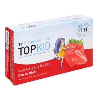 [Giá chiết khấu thẳng -k tặng ]THÙNG 48h sữa TH Yogurt Topkid 110ml
