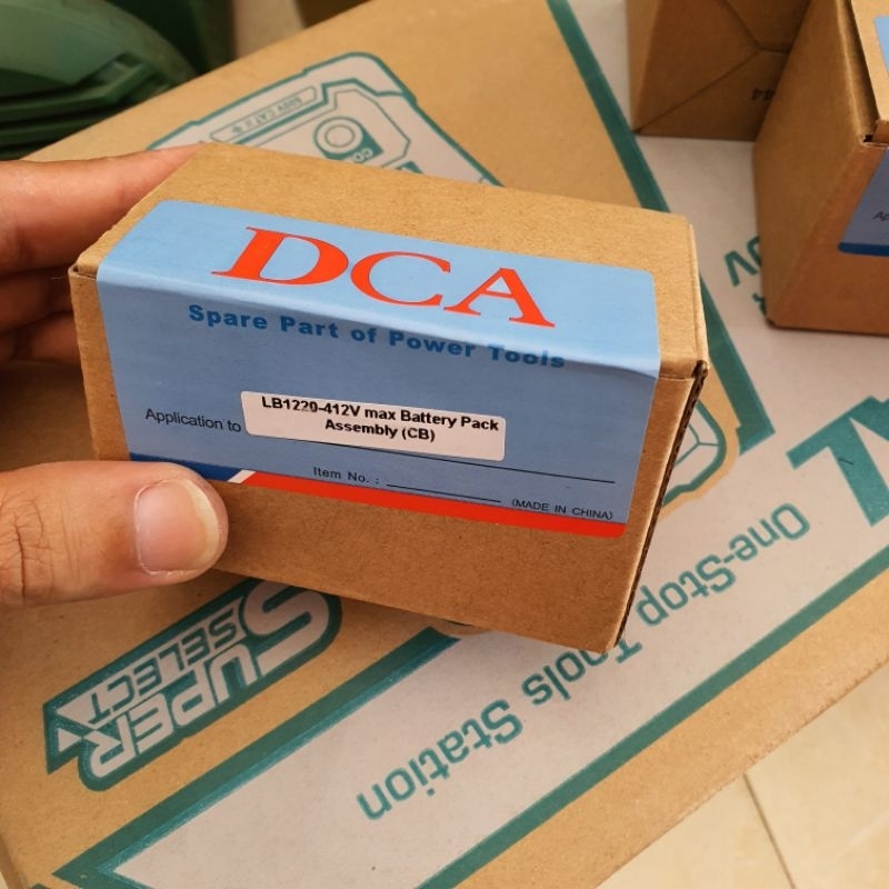 Pin DCA 12V 2.0Ah LB1220-4 chính hãng, dùng cho máy ADJZ1202