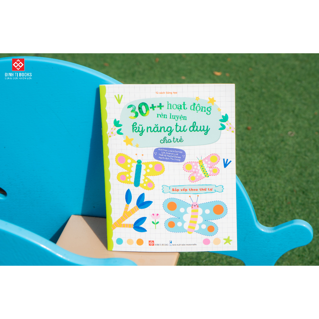 Sách - 30++ hoạt động rèn luyện kỹ năng tư duy cho trẻ ( 4 tập) độ tuổi 3 - 9 - Đinh Tị Books