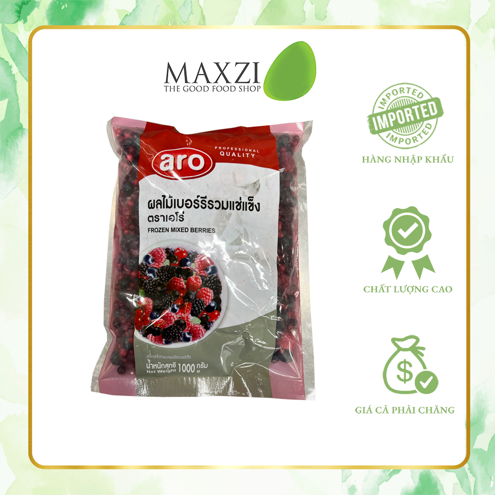 Hỗn Hợp Quả Mọng Aro Đông Lạnh 1kg