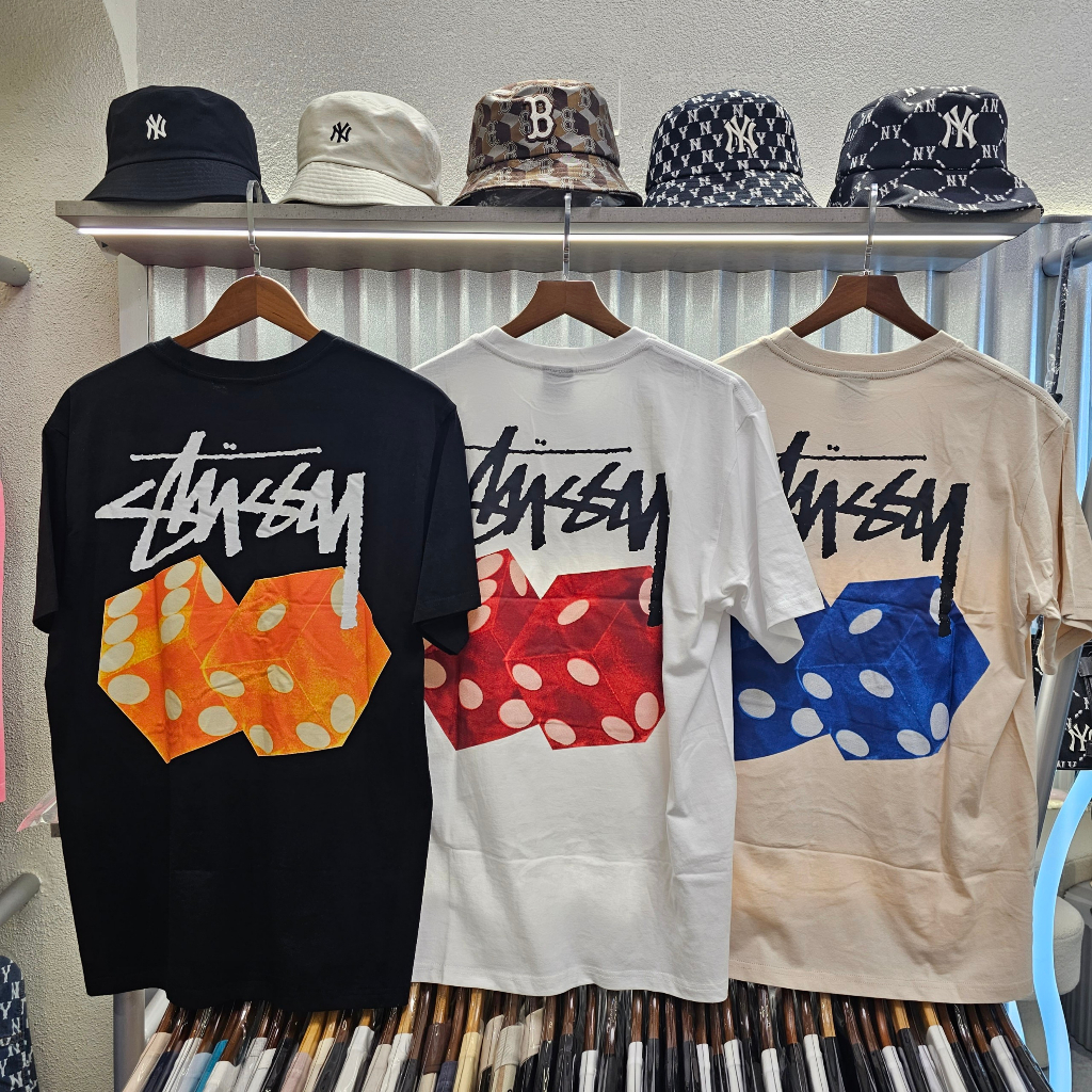 Chính hãng STUSSY DICED OUT TEE - Áo thun Stussy Unisex Nam Nữ chính hãng Authenitc