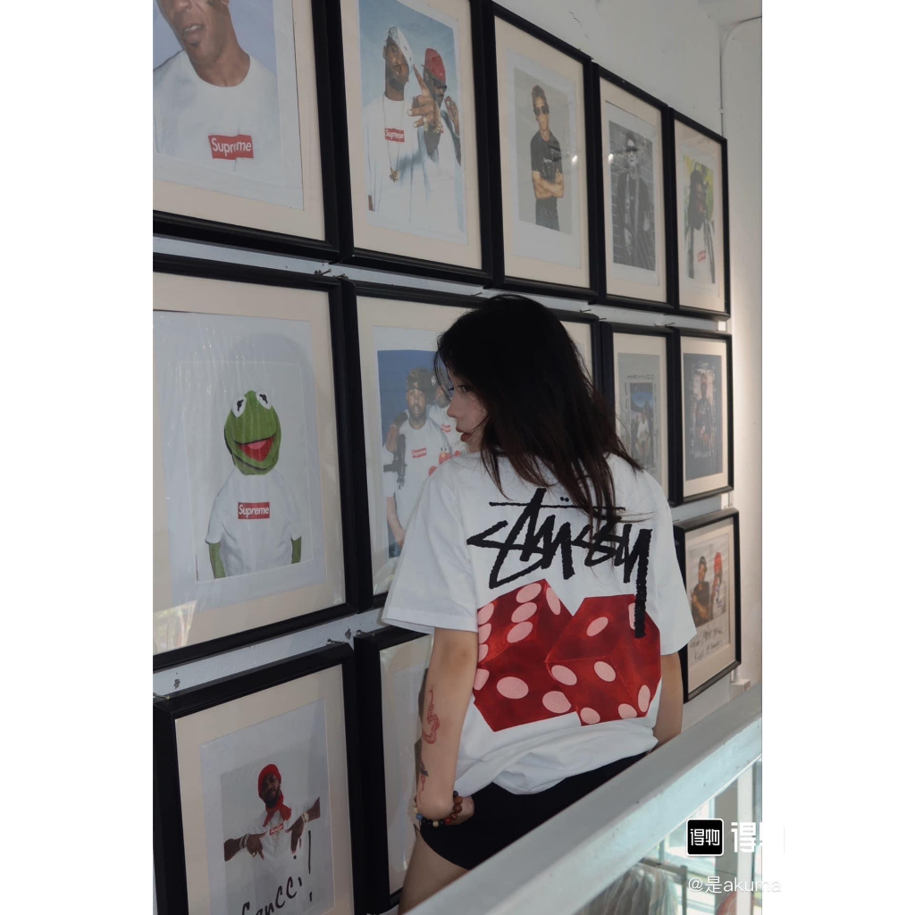 Chính hãng STUSSY DICED OUT TEE - Áo thun Stussy Unisex Nam Nữ chính hãng Authenitc