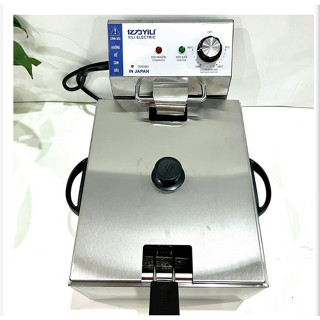 [Giá sỉ ] Bếp chiên điện dày dặn hàng cao cấp YILI 6L-hàng có tay cầm chống nóng-nhiệt ổn định